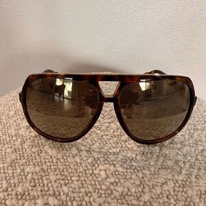 Gucci Tortoiseshell Aviator Sunglasses - Brown Lenses Style 1622S